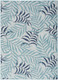 Nourison Home Garden Oasis GOA01 Blue Rug