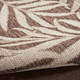 Nourison Home Garden Oasis GOA01 Mocha Rug
