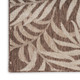 Nourison Home Garden Oasis GOA01 Mocha Rug