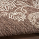 Nourison Home Garden Oasis GOA03 Mocha Rug