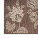 Nourison Home Garden Oasis GOA03 Mocha Rug