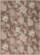 Nourison Home Garden Oasis GOA03 Mocha Rug