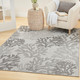 Nourison Home Garden Oasis GOA05 Grey Rug