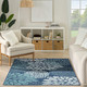 Nourison Home Garden Oasis GOA06 Navy Rug