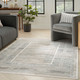 Nourison Home Glitz GLZ07 Ivory Multicolor Rug