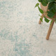 Nourison Home Harmony HAY02 Ivory Aqua Rug