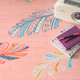 Nourison Home Imagination IMA12 Pink Multicolor Rug