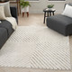Nourison Home Modern Comfort MNC01 Ivory Black Rug
