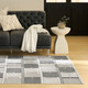 Nourison Home Nordic NRC09 Grey Black Rug