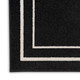 Nourison Home Nourison Essentials NRE02 Black Ivory Rug