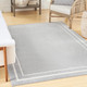 Nourison Home Nourison Essentials NRE02 Grey Ivory Rug