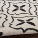 Nourison Home Nourison Essentials NRE04 Ivory Black Rug