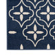 Nourison Home Nourison Essentials NRE04 Navy Ivory Rug