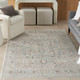 Nourison Home Oushak Home OUS02 Light Grey Rug