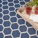 Nourison Home Twist Reversible TWS01 Navy Rug