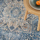 Nourison Home Vintage Home VNH01 Blue Rug
