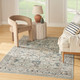 Nourison Home Washable Decor WSD12 Blue Taupe Rug