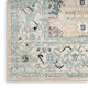 Nourison Home Washable Decor WSD12 Taupe Blue Rug