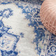 Nourison Home Whimsicle WHS03 Ivory Blue Rug