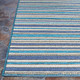 Couristan Cape 1403 0002 Brockton Cobalt Teal Rug