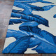 Couristan Covington 2993 2003 Palm Leaves Blue Rug