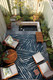 Couristan Dolce 7515 5105 Parquet Ink Rug