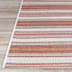 Couristan Monaco 6041 3151 Marbella Coral Ivory Pewter Rug