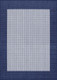 Couristan Recife 1005 6500 Checkered Field Ivory Indigo Rug