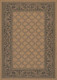 Couristan Recife 1016 2000 Garden Lattice Cocoa Black Rug
