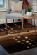 United Weavers Contours 510 21451 Cascades Chocolate Rug