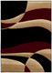 United Weavers Contours 510 22834 Avalon Burgundy Rug