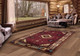 United Weavers Cottage 2055 40334 Pelican Park Burgundy Rug