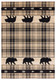United Weavers Cottage 2055 41426 Tartan Bear Beige Rug