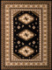 United Weavers Dallas 851 10270 Tres Black Rug