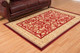 United Weavers Dallas 851 10630 Baroness Red Rug