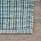 LR Home Bleached Naturals 81433 Blue Rug