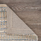 LR Home Bleached Naturals 81437 Light Blue Ivory Rug