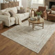 LR Home Brisbane 82284 Beige Gray Rug