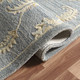 LR Home Dreamscape 82438 Stone Blue Beige Rug