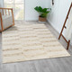 LR Home Geoblend 82523 Ivory Natural Rug