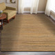 LR Home Natural Fiber 03302 Tan Red-Brown Blue Yellow Green Rug