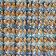 LR Home Natural Fiber 03305 Tan Light Blue Medium Blue Rug