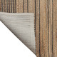 LR Home Natural Fiber 03387 Tan Black Rug