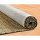 LR Home Natural Fiber 03391 Natural Smoke Green Rug