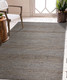 LR Home Rondane 03421 Dark Gray Natural Rug