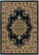 Radici Castello 1191 Black Rug