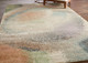 Feizy Eden 39QTF Brown Tan Blue Area Rug