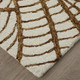 Feizy Wallace 8A44F White Brown Area Rug