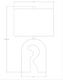 Surya Ellory ERY-001 Accent Table Lamp