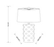Surya Fedje FDJ-001 Accent Table Lamp